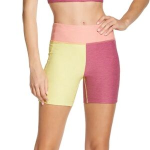 Outdoor Voices colorblock Bike Shorts XXS